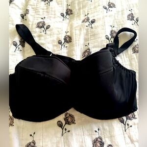 Black cage bra